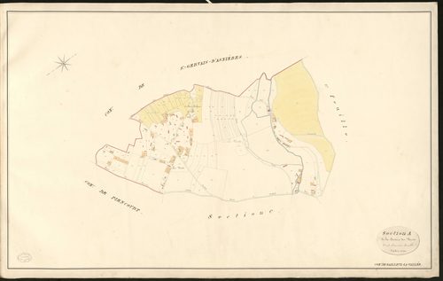 Bailleul-la-Vallée. Section A _ de la Couture des Vorets _ 2e et dernière Feuille