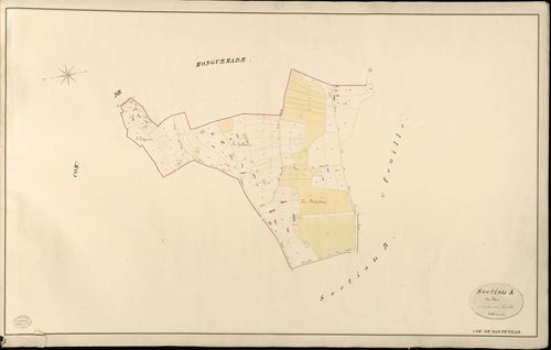Barneville-sur-Seine. Section A _ des Côtes _ 2e et dernière Feuille