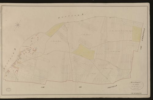 Barquet. Section C _ des Authieux _ Feuille Unique