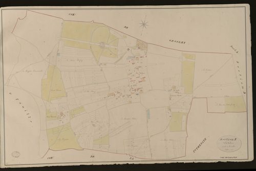 Barquet. Section E _ de la Vacherie _ 1re de 2 Feuilles