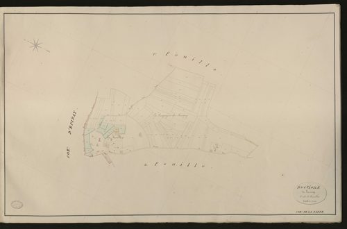 Barre-en-Ouche (La). Section A _ du Saussay _ 2e de 3 Feuilles