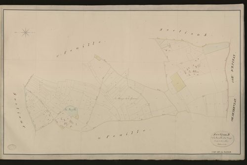 Barre-en-Ouche (La). Section B _ de la Bucailleet du Verger _ 2e de 3 Feuilles