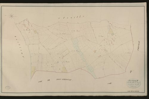 Barre-en-Ouche (La). Section B _ de la Bucaille et du Verger _ 3e et dernière Feuilles