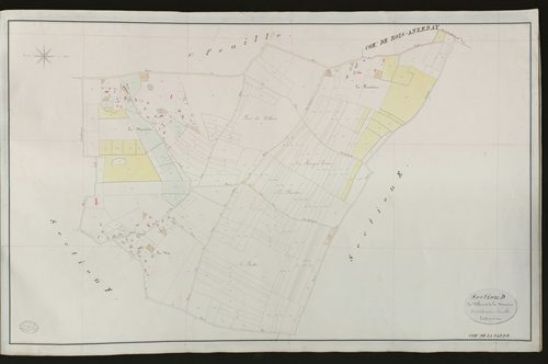 Barre-en-Ouche (La). Section D _ de Villiers et de la Nouvière _ 2e et dernière Feuilles
