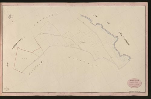 Bazincourt-sur-Epte. Section A _ du Château Saussard _ 2e et dernière Feuille