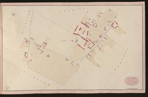 Bazincourt-sur-Epte. Section C _ de Tierceville _ 2e et dernière Feuille