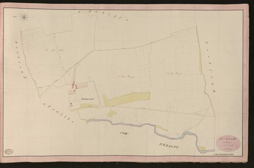 Bazincourt-sur-Epte. Section E _ des Bruyères _ 1re de 3 Feuilles