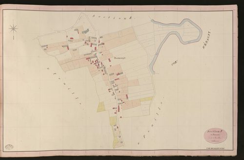 Bazincourt-sur-Epte. Section F _ de Bazincourt _ 1re de 3 Feuilles
