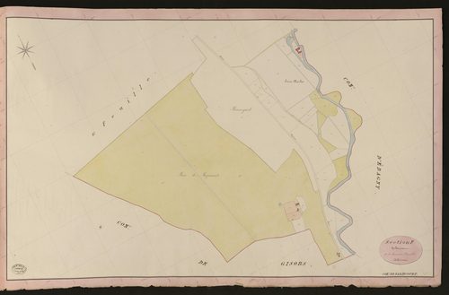 Bazincourt-sur-Epte. Section F _ de Bazincourt _ 3e et dernière Feuille