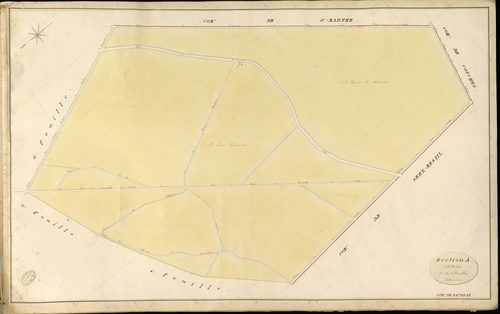 Beaubray. Section A _ de la Verrerie _ 1re de 5 Feuilles