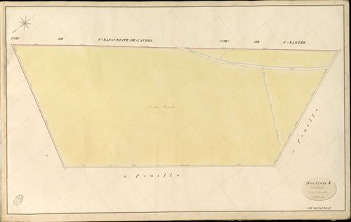 Beaubray. Section A _ de la Verrerie _ 2e de 5 Feuilles