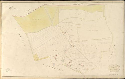 Beaubray. Section A _ de la Verrerie _ 4e de 5 Feuilles