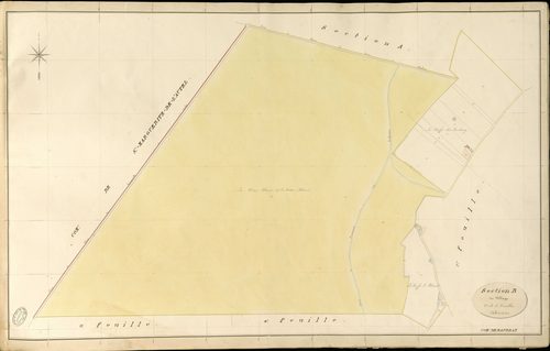 Beaubray. Section B _ du Village _ 2e de 5 Feuilles