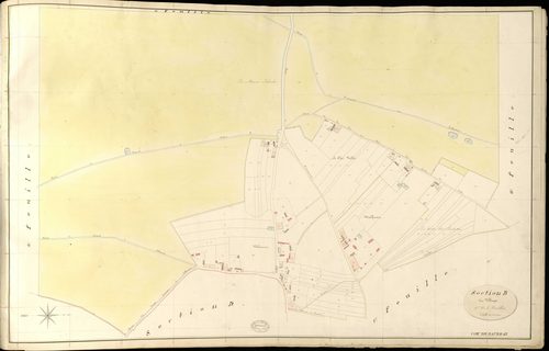 Beaubray. Section B _ du Village _ 4e de 5 Feuilles