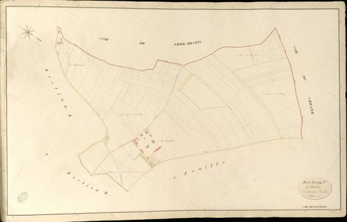 Beaubray. Section C _ du Colombier _ 2e et dernière Feuille