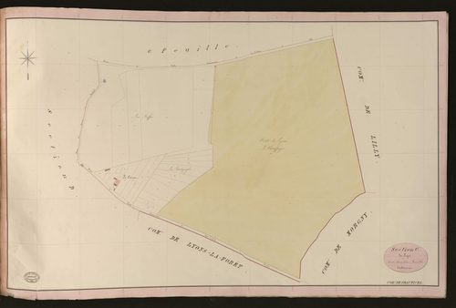 Beauficel-en-Lyons. Section C _ du Logis _ 3e et dernière Feuille