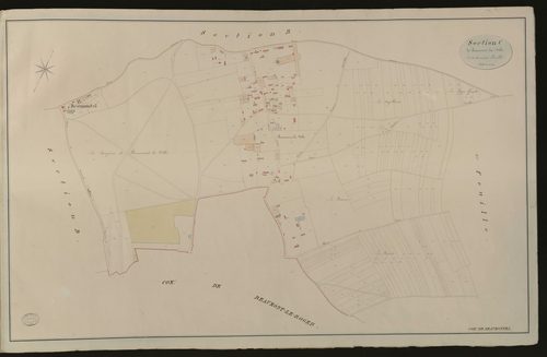 Beaumontel. Section C _ de Beaumont la Ville _ 2e et dernière Feuille