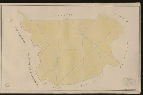Beaumont-le-Roger. Section C _ de la Forêt _ 2e de 6 Feuilles