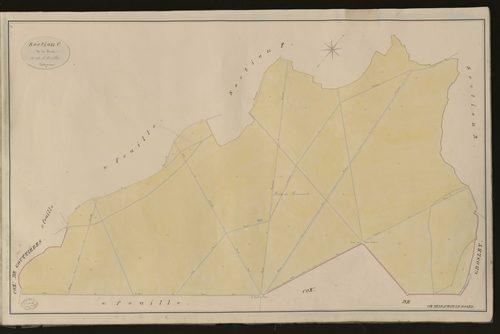 Beaumont-le-Roger. Section C _ de la Forêt _ 4e de 6 Feuilles