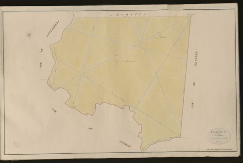 Beaumont-le-Roger. Section C _ de la Forêt _ 6e et dernière Feuille