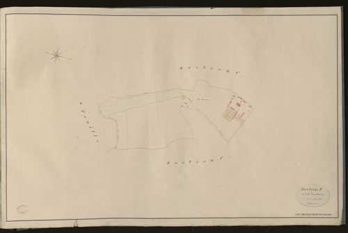 Beaumont-le-Roger. Section F _ du Val Saint Martin _ 1re de 2 Feuilles