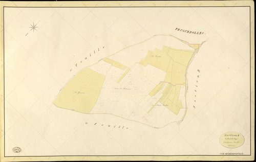 Bérengeville-la-Campagne. Section A _ du Bois de la Vigne _ 3e et dernière Feuille