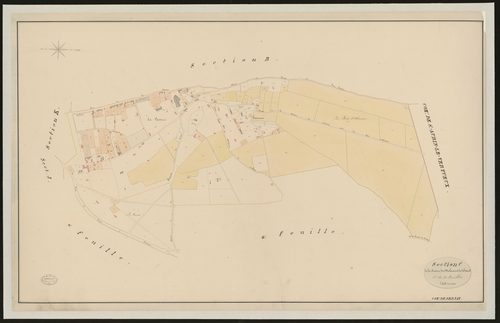 Bernay. Section C _ de la Couture, des Malouves et du val Menard _ 1re de 4 Feuilles