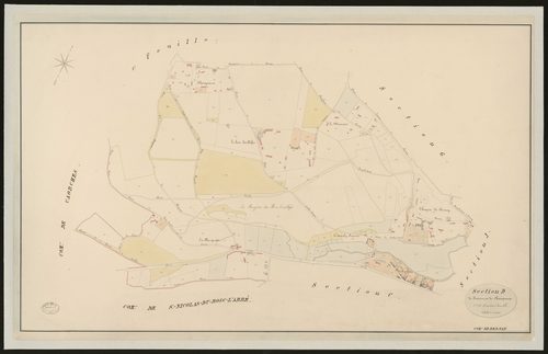 Bernay. Section D _ de Crosnier et de Champeaux _ 2e et dernière Feuille