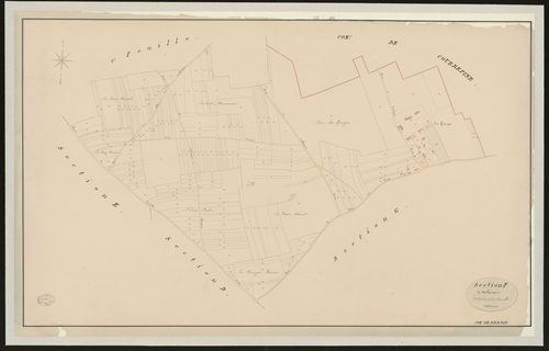 Bernay. Section F _ du Malharquier _ 2e et dernière Feuille