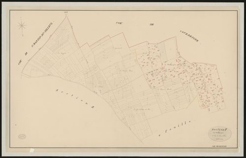 Bernay. Section F _ du Malharquier _ 1re de 2 Feuilles