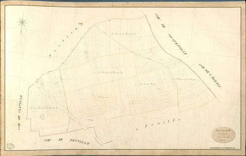 Bernienville. Section E _ de la Gastine _ 1re de 2 Feuilles