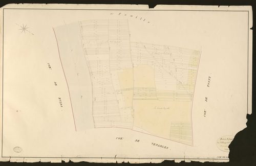 Bernières-sur-Seine. Section C _ du Village et de la Plante à Monsieur _ 2e et dernière Feuille