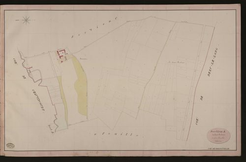 Bernouville. Section A _ des hauts Bouleaux _ 1re de 2 Feuilles