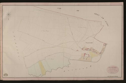 Bernouville. Section A _ des hauts Bouleaux _ 2e et dernière Feuille