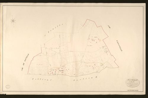 Berville-en-Roumois. Section A _ de Berville _ 2e et dernière Feuille