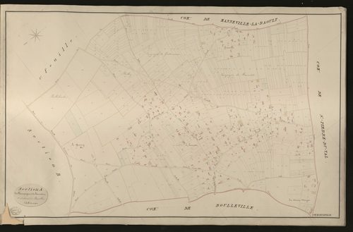 Beuzeville. Section A _ de Champagne et du hanneton _ 2e et dernière Feuille