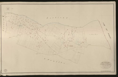Beuzeville. Section D _ des Faulques et du Corduchon _ 1re de 2 Feuilles
