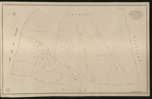 Beuzeville. Section E _ de Blacquemare et des Joncquets _ 2e et dernière Feuille