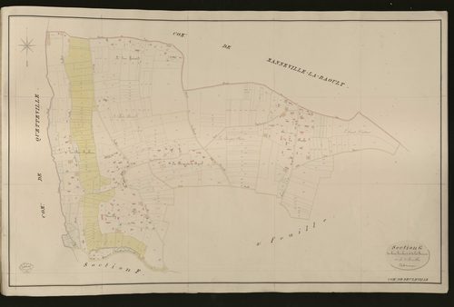 Beuzeville. Section G _ des Bois Rimbert et de la Brierie _ 1re de 2 Feuilles