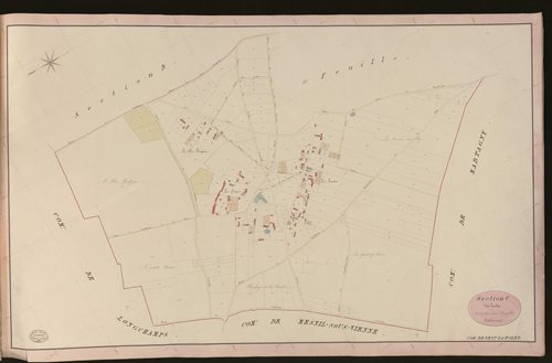 Bézu-la-Forêt. Section C _ des Landes _ 2e et dernière Feuille