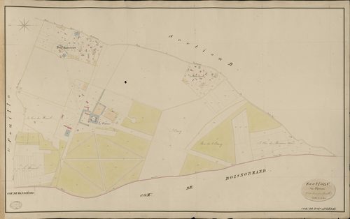 Bois-Anzeray. Section C _ du Château _ 2e et dernière Feuille