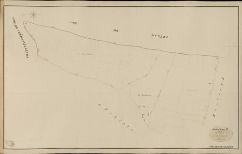 Bois-Arnault. Section B _ de l'Eglise _ 1re de 2 Feuilles