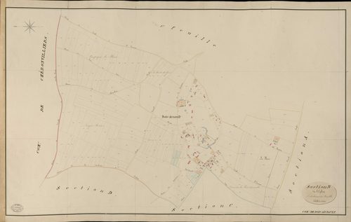 Bois-Arnault. Section B _ de l'Eglise _ 2e et dernière Feuille