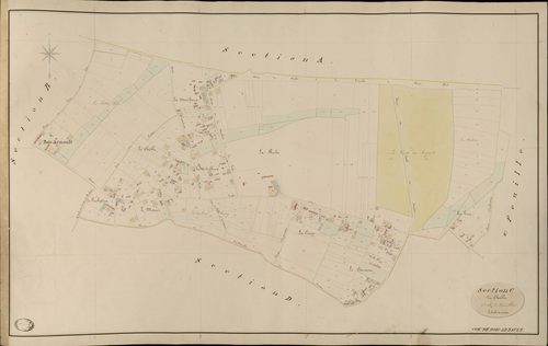 Bois-Arnault. Section C _ du Châble _ 1re de 2 Feuilles