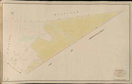 Bois-Arnault. Section C _ du Châble _ 2e et dernière Feuille