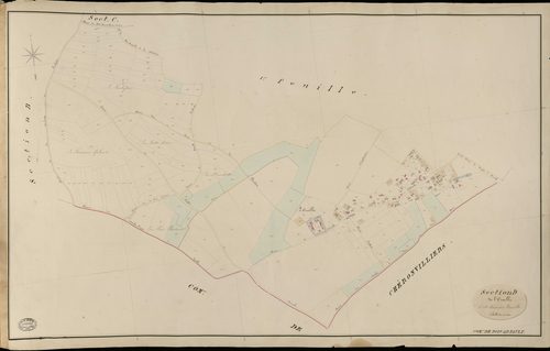 Bois-Arnault. Section D _ de l'Oraille _ 2e et dernière Feuille