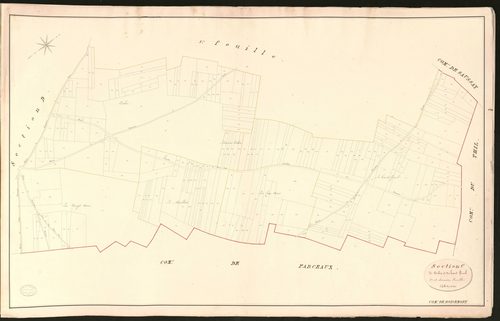 Boisemont. Section C _ de Corbie et du haut Gruel _ 2e et dernière Feuille
