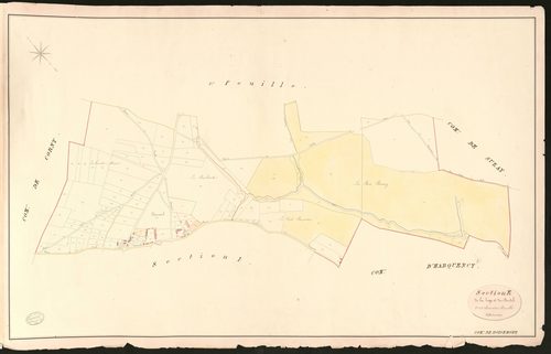 Boisemont. Section E _ de la Loge et du Bordel _ 2e et dernière Feuille