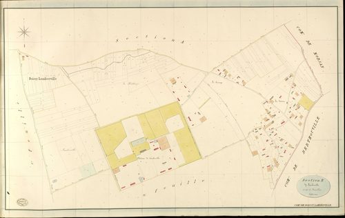 Boissy-Lamberville. Section B _ de Lamberville _ 2e de 3 Feuilles