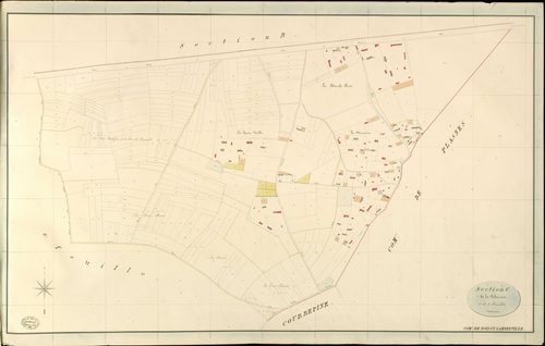 Boissy-Lamberville. Section C _ de la Cahonnais _ 1re de 3 Feuilles